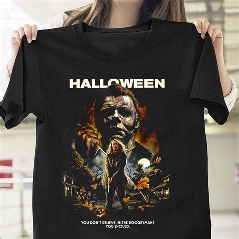 h is for halloween shirt|Michael Myers H is for Halloween Tee T.